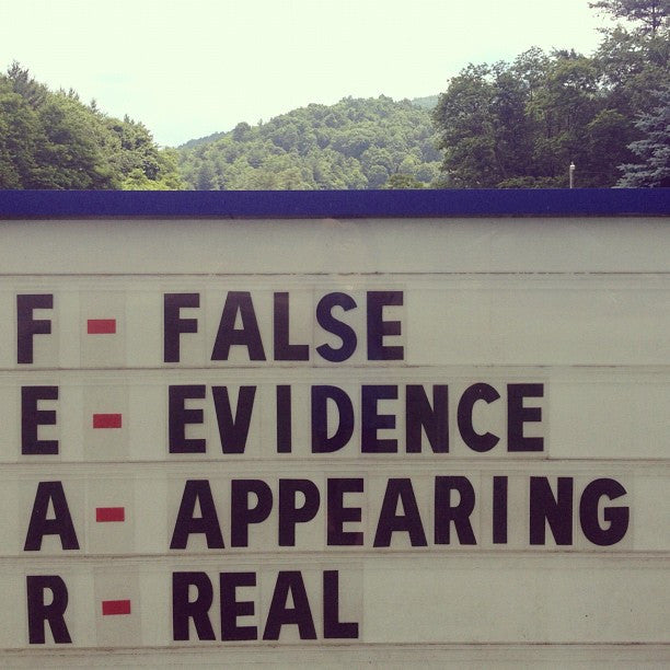 False Evidence Appearing Real