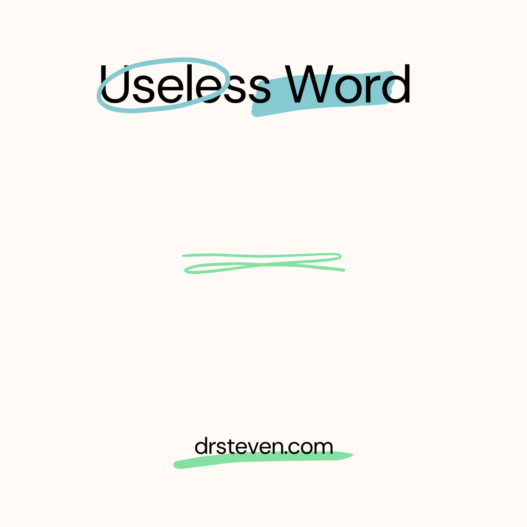 Useless Word
