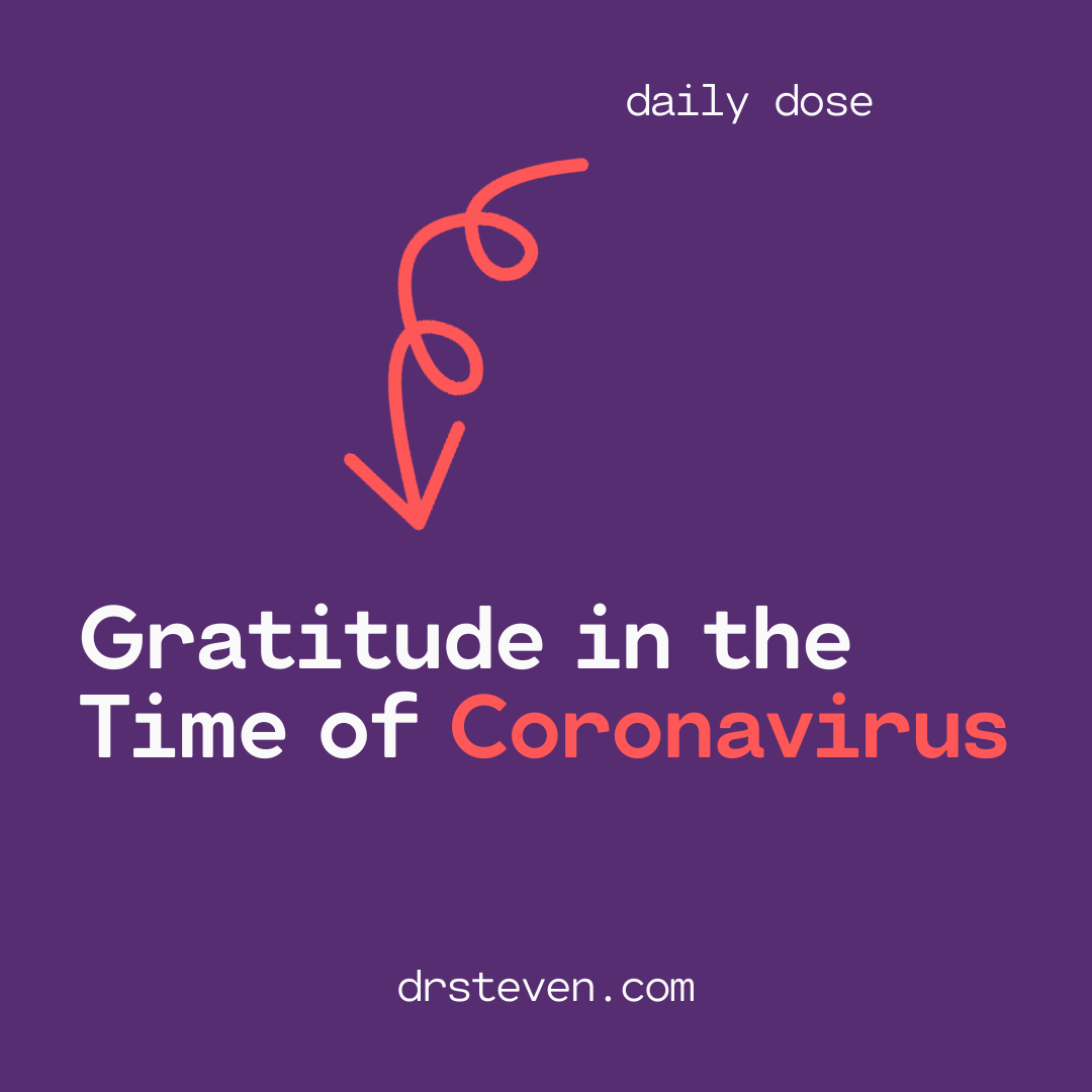 Gratitude in the Time of Coronavirus